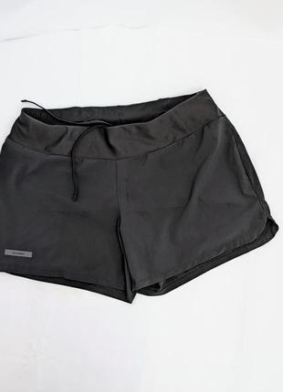 Шорти чорні бігові decathlon