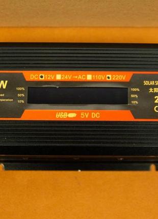 Інвертор sine wave inverter 12v 550w (peak=2000w)