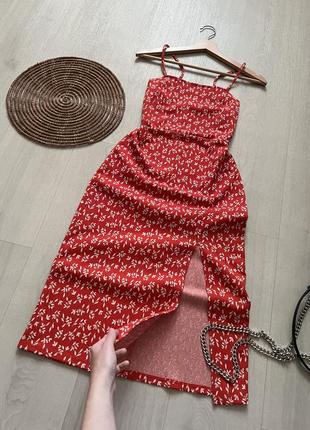 Обалденное платье миди zara