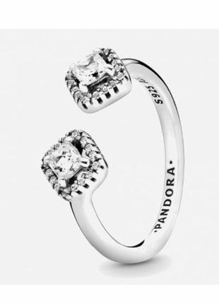 Серебряное кольцо pandora серебро 925 проби s925 кольцо колечко