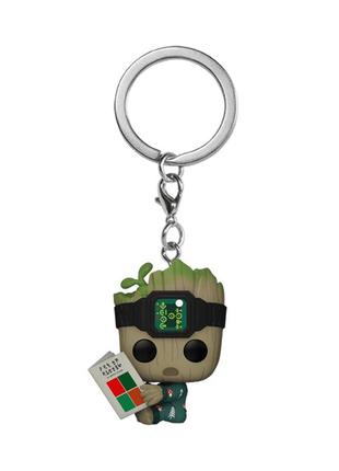 Ігрова фігурка на кліпсі funko pop! серії "я є ґрут" - ґрут з книгою
