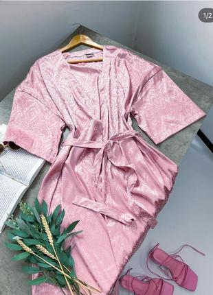 Халат шелковий