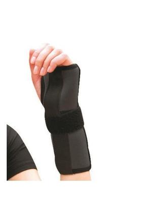 Бандаж ортез на зап'ястя неопреновий з металевою пластиною на праву руку orthopoint ref-601, розмір m