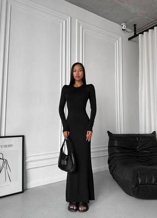 Сукня максі, сукня в стилі скімс, сукня обтягуюча довга