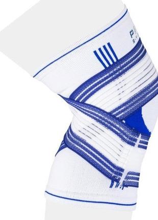 Наколінник power system ps-6008 knee support pro blue/white (1шт.) s/m