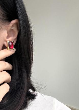 Серьги monet