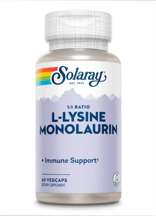 L-lysine monolaurin 1:1 - 60 vcaps