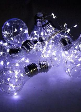Гірлянда rd-9010 лампа едісона колір led-білий salemarket