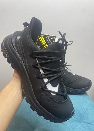Чоловічі кросівки thermo nike acg air terra antarktik gore-tex black white  мужские модные термо кроссовки найк  чёрные с белым