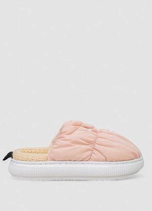 Капці жіночі домашні теплі, колір світло-рожевий