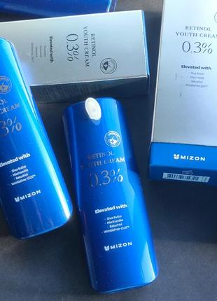 Крем для обличчя з ретинолом mizon 0.3 retinol youth cream