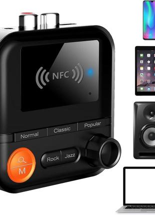 Bluetooth адаптер 5.2 br05se аудио приемник стерео ресивер stereo music wireless bluetooth receiver tf card