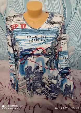 Жіноча кофточка великого розміру 100% бавовна