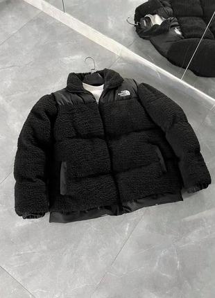 Куртка the north face оригінал чоловічі пуховики the north face баранчик north face плюшева куртка пуховик tnf