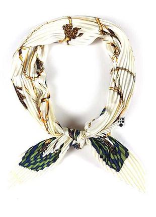 Хустка шовкова гофрована нова