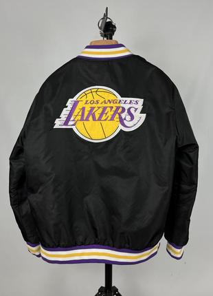 Теплый бомбер lakers nba