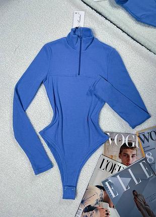 Стильный женский боди"рубчик"