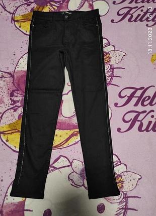 Женские,черные,фирменные джинсы 44 р-clockhouse