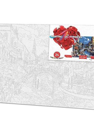 Картина по номерам "венеция" danko toys kpne-01-02 40x50 см