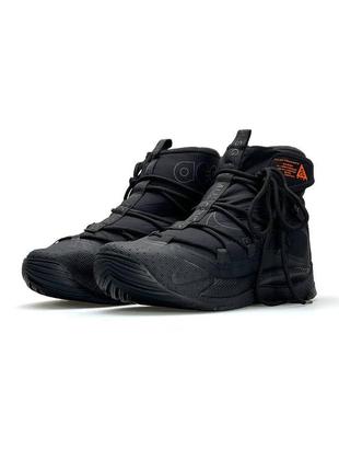 Мужские кроссовки nike acg terra antarktik black orange fur
