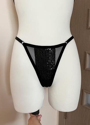 Трусики с пайетками