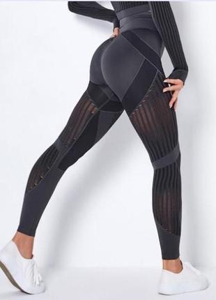 Леггинсы для занятий фитнесом и йогой yoga techwear
