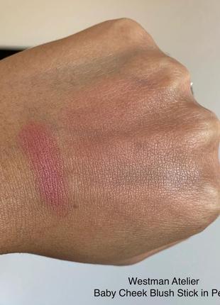 Westman atelier baby cheeks lip + cheek cream blush stick кремовые румяна в стоке оттенок petal8 фото