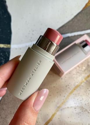 Westman atelier baby cheeks lip + cheek cream blush stick кремовые румяна в стоке оттенок petal2 фото