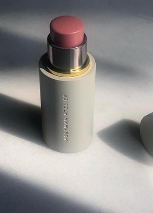 Westman atelier baby cheeks lip + cheek cream blush stick кремовые румяна в стоке оттенок petal6 фото