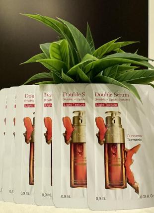 Двойная сыворотка против старения кожи clarins