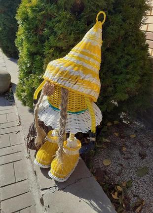 Садовий гном дівчинка 4