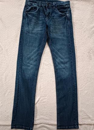Низкая цена! фирменные джинсы. demin ovs. штаны джинсовые. качественные джинсы. брюки. 12-13 р. 158 см
