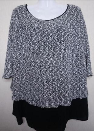 🌸🕊️🌿 ...  туника свитер батал/большой размер... 🌿🕊️🌸