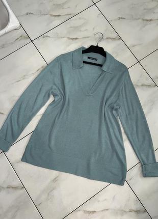 Стильный женский свитер свитерок джемпер мятный bonmarche 16 (52-54)