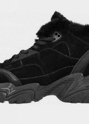 Зимові, жіночі черевики *skechers* stamina kw6716