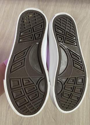 Модные детские текстильные сиреневые лавандовые кеды кроссовки кроссовки на девочку 29...