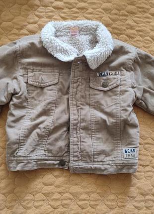 Куртка детская вэлетовая 80-86