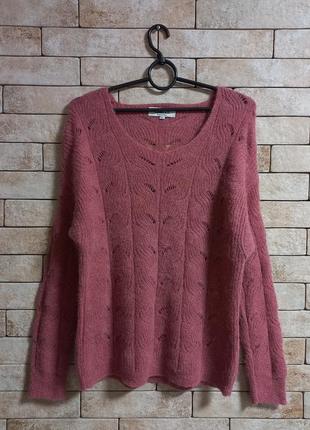 Ажурный шерстяной джемпер isabella d.