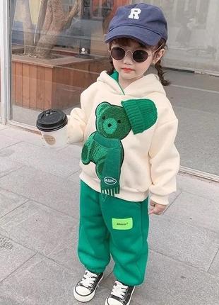 Дитячий теплий гарний костюм