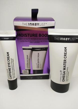 Набір бестселерів для обличчя the inkey list caffeine eye cream omega water cream moisturizer the inke