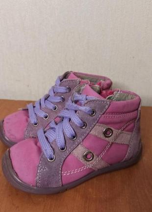 🌸🕊️🌿 ...  ботинки на девочку р.22  замша/кожа ... 🌿🕊️🌸