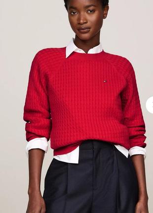 Женский свитер tommy hilfiger размер м