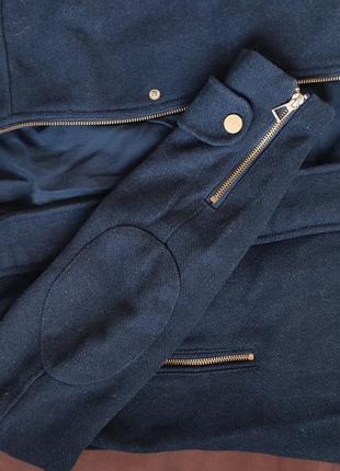 Пальто демисезонное zara с капюшоном