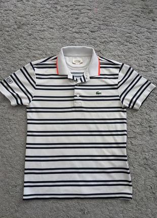 Футболка поло lacoste sport, size s/м, стан відмінний, плечі 45
підпахви 49
довжина 68