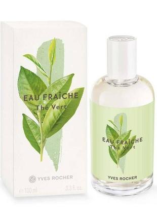 Туалетна вода "зелений чай " ів роше yves rocher