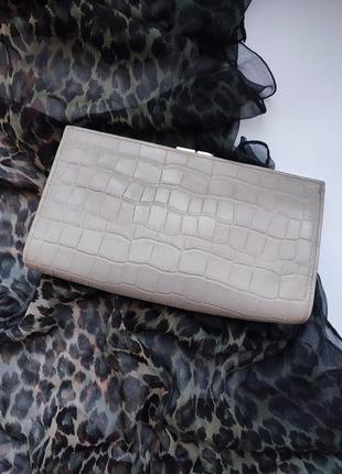 Кожаний клатч косметичка designers guild, великобритания