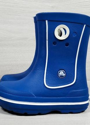 Детские резиновые ботинки crocs Ремешки оригинал, размер 27 - 28