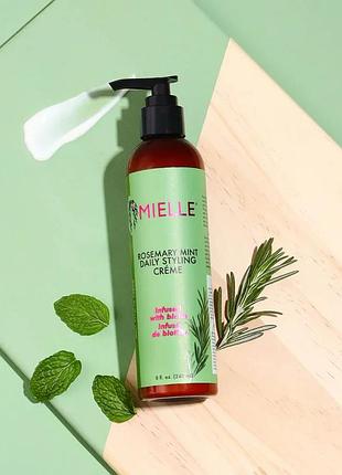 Mielle daily styling creme крем для волос розмарин и мята. 240 мл