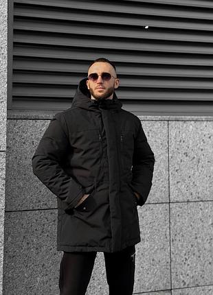 Зимняя мужская куртка на пуху gard удлиненная