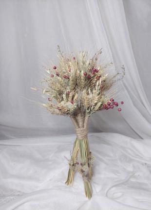 Дедух рождественский слип пшеницы лен декор